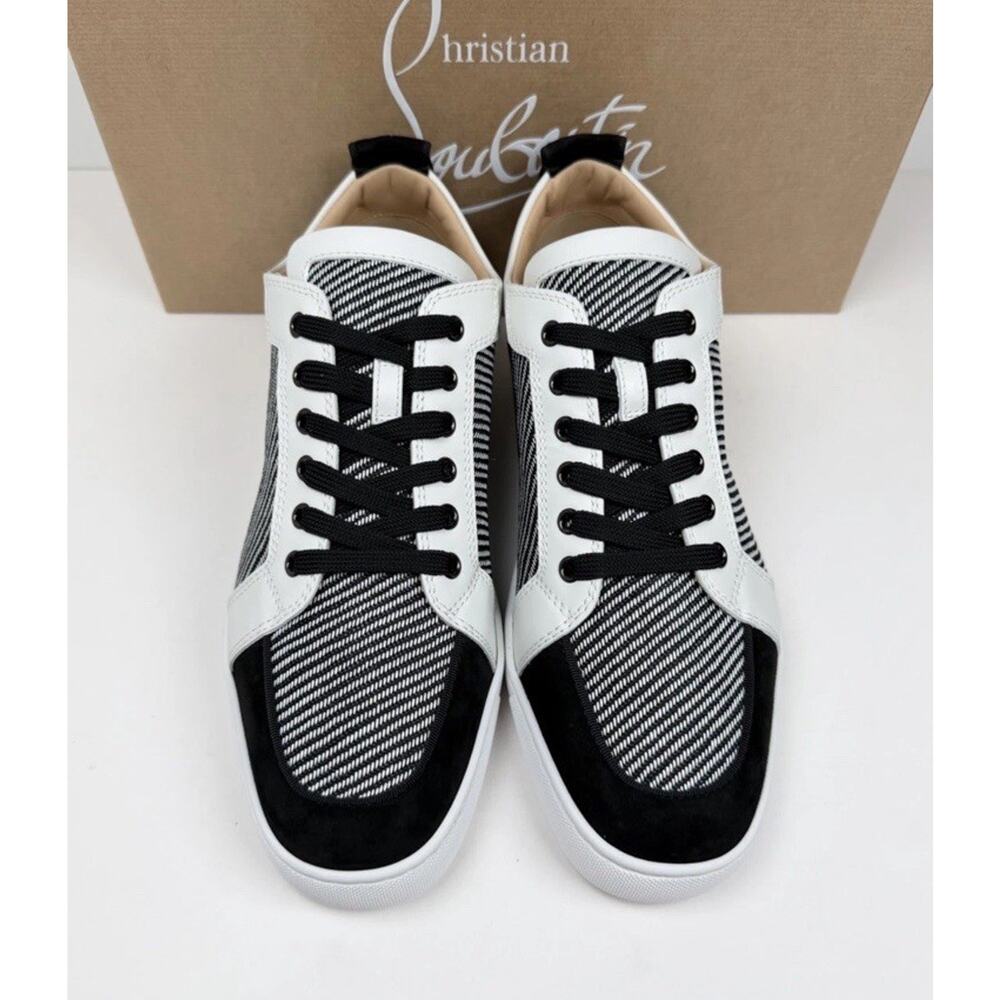 Size 11.5US - Christian Louboutin Rantulow Orlato Black/White🐼 NEW/RETAIL $1K! - Picture 3 of 10